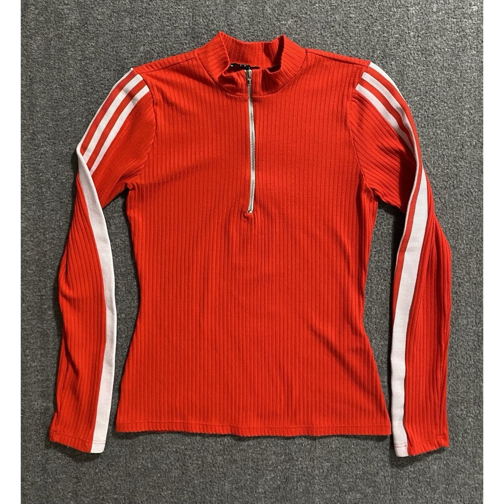 Ela  Red Sweatshirt Long Sleeve Women's Size S